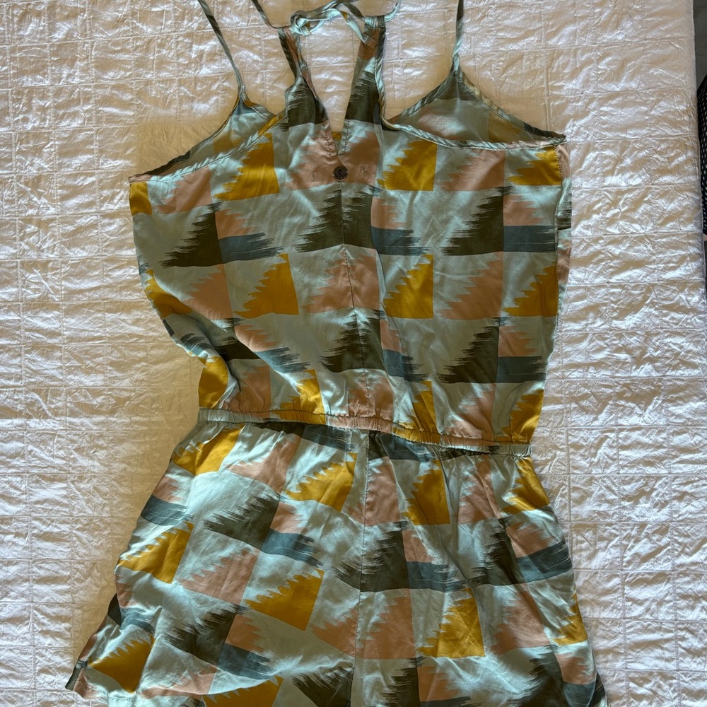 Prana Romper Small In Geometric Pattern - image 2